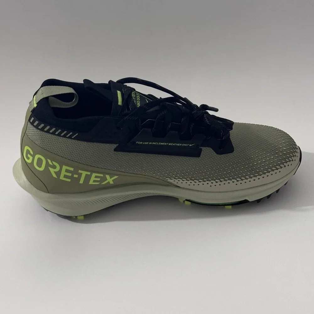 Men's 8.5 Nike Infinity Tour 2 GORE-TEX Dusty Olive Golf Shoes $210